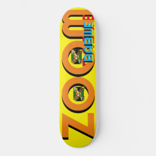 ZOOMBABWE JMT 8, 1/4", skateboard Deck