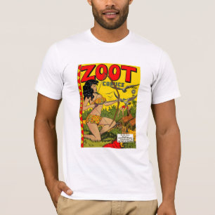 Zoot de Cobrir de quadrinhos de camiseta de T-Shir