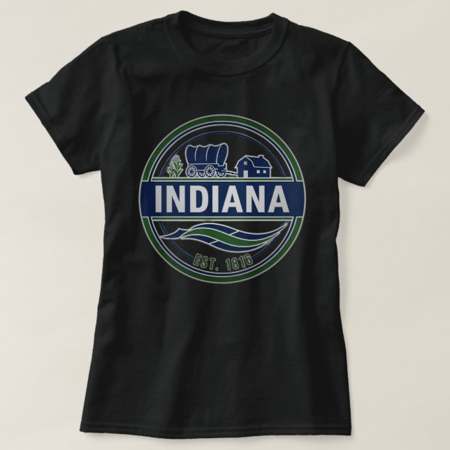 ZOYNK T-Shirt Graphics Indiana 0045230 (Frente do Design)