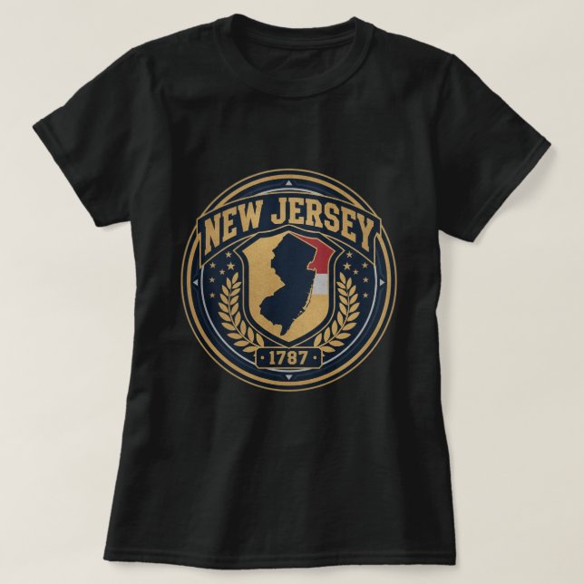 ZOYNK T-Shirt Graphics New Jersey 0045221 (Frente do Design)