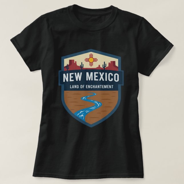 ZOYNK T-Shirt Graphics New Mexico 0045228 (Frente do Design)