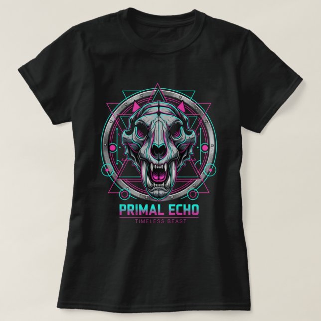 ZOYNK T-Shirt Graphics Primal Echo 0045181 (Frente do Design)