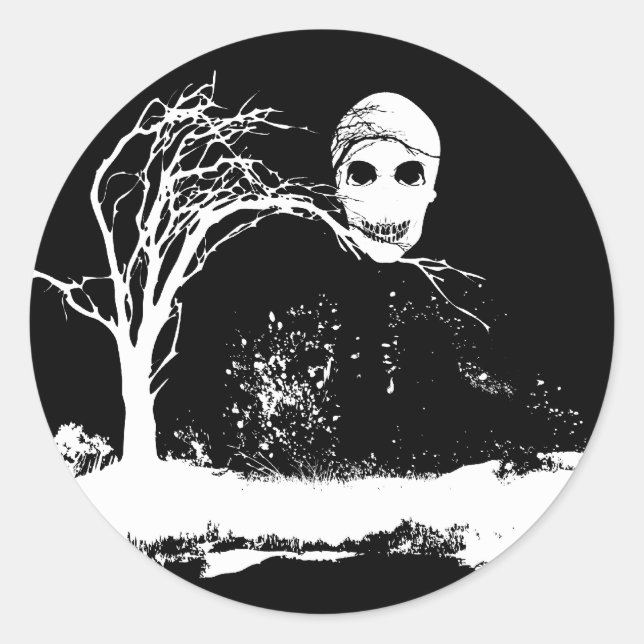 zumbi - adesivo (Frente)