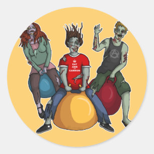 Zumbis, adesivos