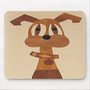 ZV- mousepad funky bonito do cão
