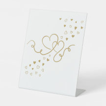 Zwei Herzen Hochzeit